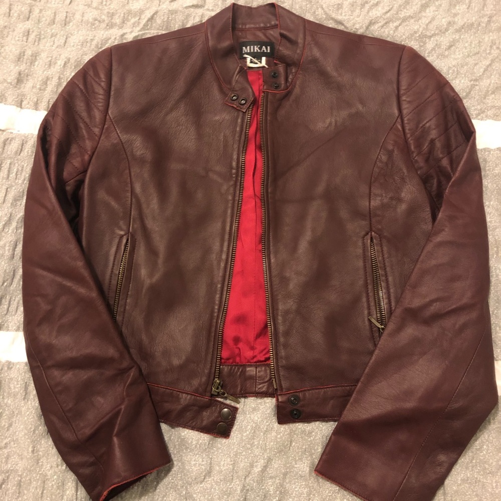 Vintage MIKAI Leather Jacket